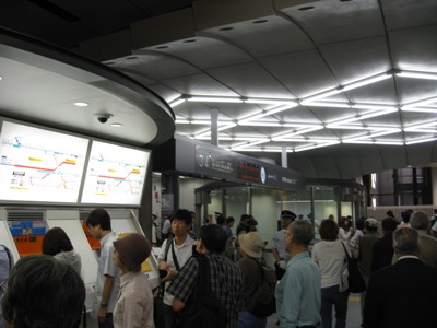 万歩計 首都圏の鉄道 メトロ 副都心線H200614 駅風景（渋谷～新宿3